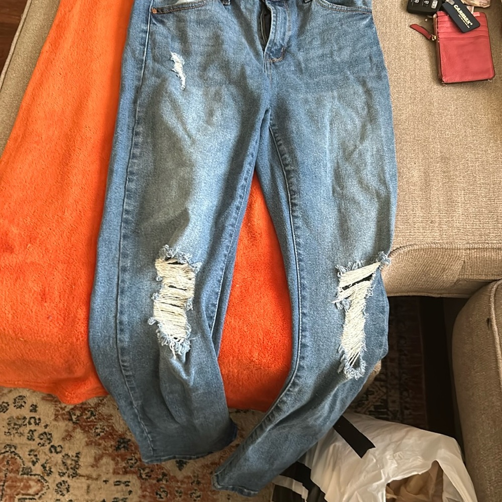 Blue jeans size 8